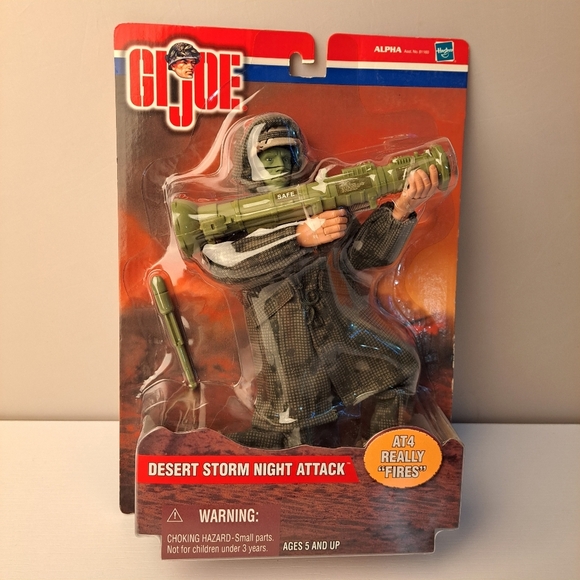 G.I. Joe Desert Storm Night Attack Action Figure Hasbro 2001 - Picture 1 of 7